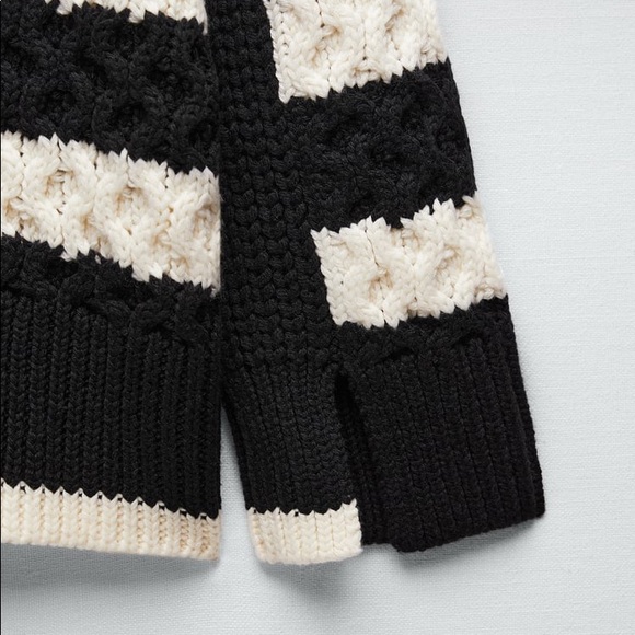 🌟Zara cable knit sweater - Picture 11 of 12